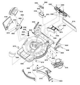 Deck Group (7501794) Diagram and Parts List for 7800822-BTXPV22700E 2011 Briggs and Stratton Lawn Mower